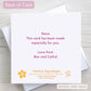 Mother's Day Card - Pink Florals (Option to Personalise)